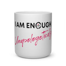 Load image into Gallery viewer, UV Gang I am Enough Heart Shape Mug