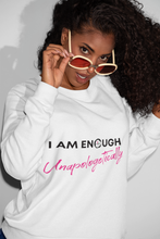 Load image into Gallery viewer, I AM ENOUGH- Unisex Crewneck Sweatshirt
